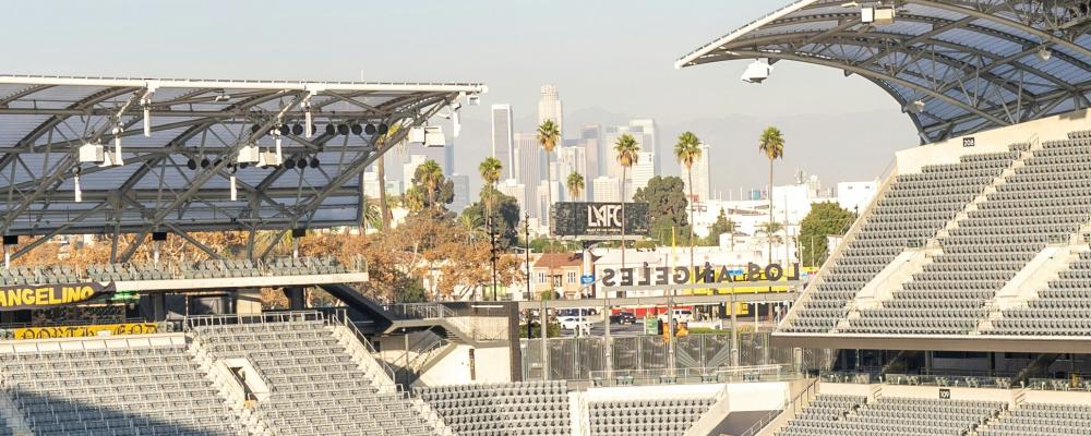 Banc of California Stadium i Los Angeles. Foto: Marty O'Neill/Drastic Graphics