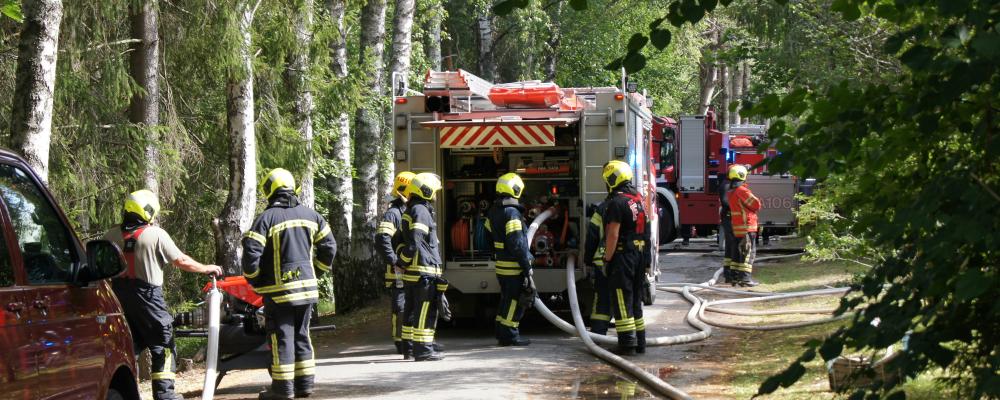 Räddningstjänstinsats i Finland. Foto: Valtteri Laukkanen/Unsplash