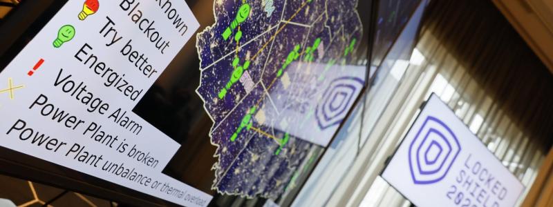 Det svensk-franska laget placerade sig bland de tre främsta i övningen, som samlade över 4 000 cybersäkerhetsexperter från 42 länder. Foto: Telia