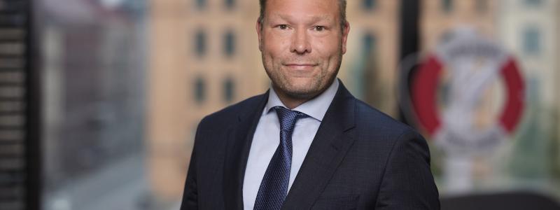 Nicklas Larsen, chef för företagsmarknad och vd, Trygg-Hansa. Foto: Trygg Hansa