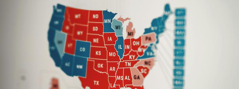 Den amerikanska presidentdebatten 2020 Foto: Clay Banks/Unsplash
