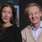 Karolina Båvenholm M&A-ansvarig Nordlo och Fredrik Almén koncernchef Nordlo Foto: Nordlo