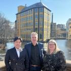 Martin Vikingsson, Johan Edlund, Charlotte Augustsson, Sigma Technology i Norrköping Foto: Sigma Technology