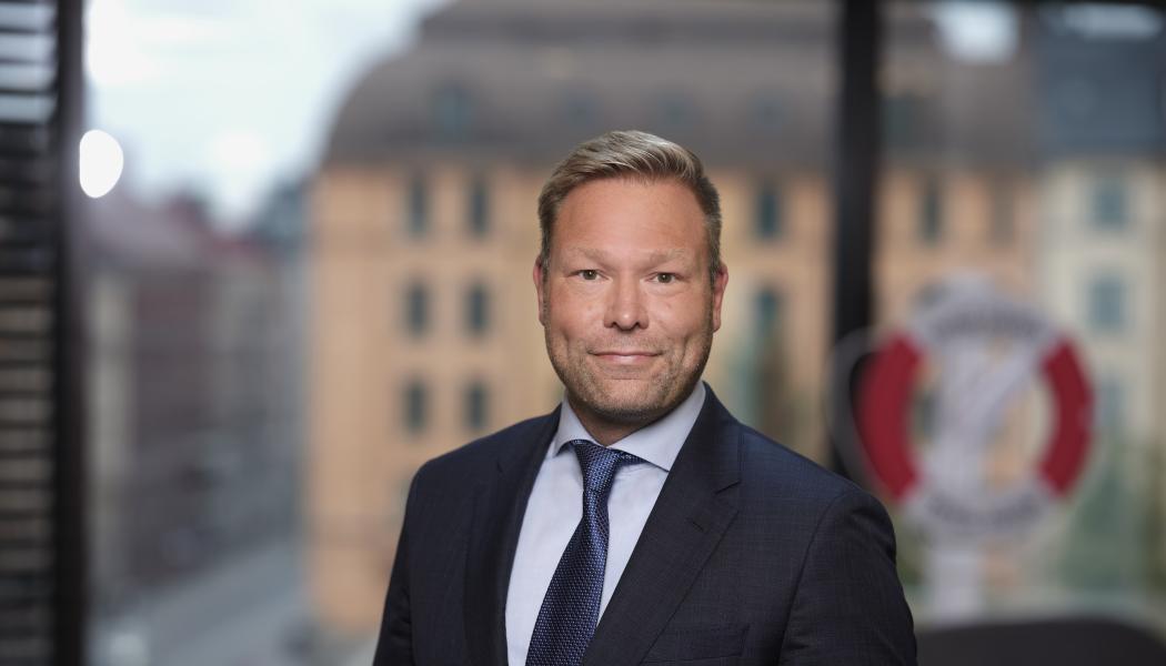 Nicklas Larsen, chef för företagsmarknad och vd, Trygg-Hansa. Foto: Trygg Hansa
