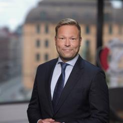 Nicklas Larsen, chef för företagsmarknad och vd, Trygg-Hansa. Foto: Trygg Hansa