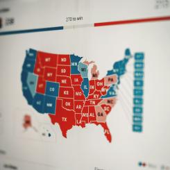 Den amerikanska presidentdebatten 2020 Foto: Clay Banks/Unsplash